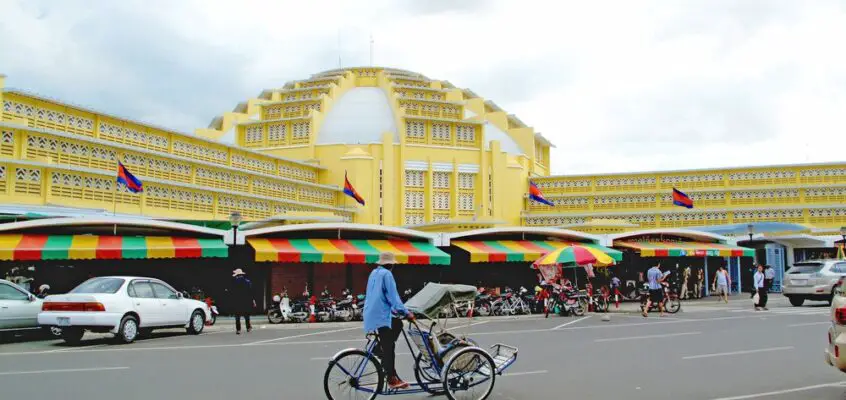 Phnom Penh Central Market Cambodia Building