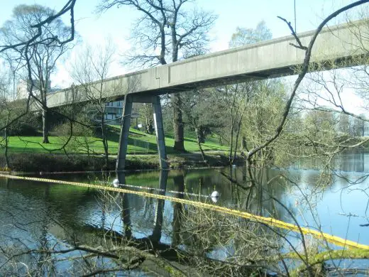 Stirling University Airthrey Loch bridge