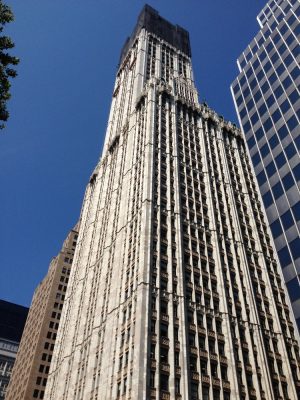 Woolworth Building New York skyscraper