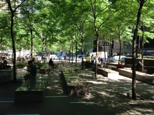 Zuccotti Park Lower Manhattan