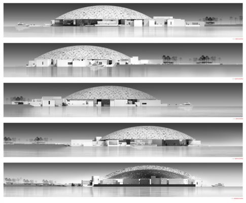 Abu Dhabi Louvre building design by Ateliers Jean Nouvel Architects