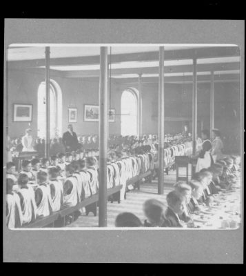 Bluecoat Liverpool The school refectory