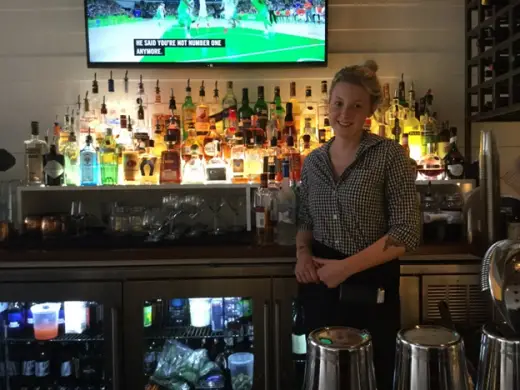 Carolina Inn, Chapel Hill, bartender Whitney Harris