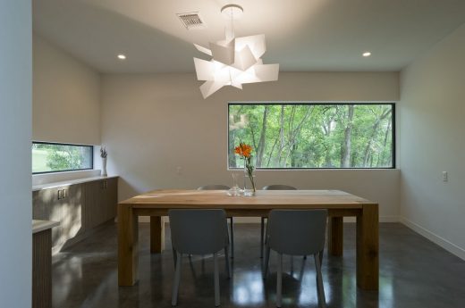 Carved Cube House in West Austin