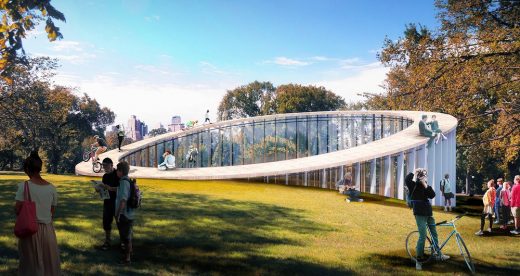 Cedar Hill Loop Pavilion Building design