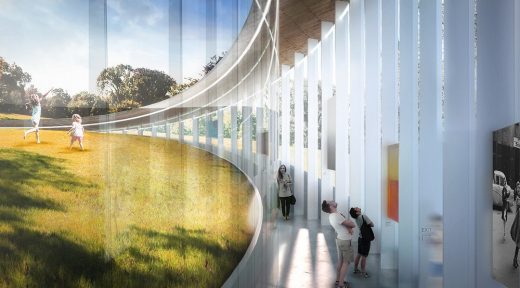 Cedar Hill Loop Pavilion Building design