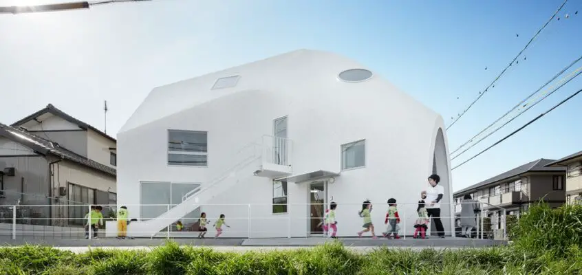 Clover House in Okazaki, Aichi Kindergarten, Japan