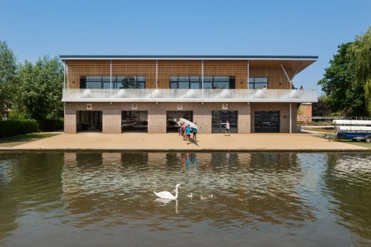 Combined Colleges Boathouse design by RH Partnership Architects Cambridge