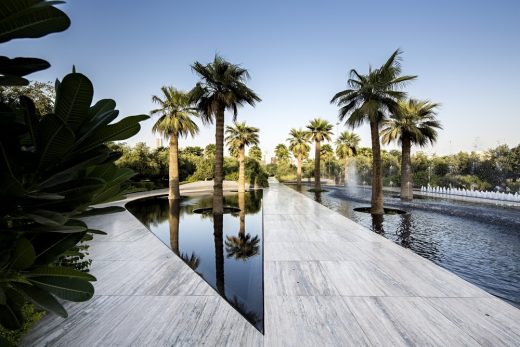 Middle East Landscape design by SdARCH Trivelli&Associati and Alhadeff Architects