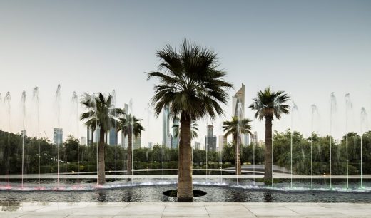 Kuwait City Landscape design by SdARCH Trivelli&Associati and Alhadeff Architects