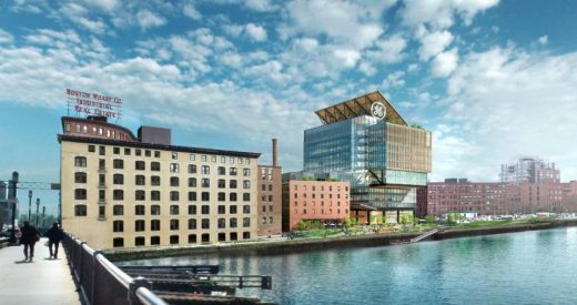 General Electric HQ Building in Boston