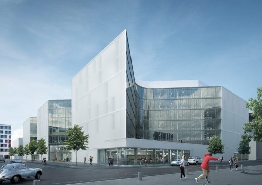 Zalando Headquarters Berlin-Friedrichshain design by HENN