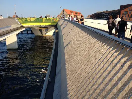 Inner Harbour Bridge in Copenhagen design by Studio Bednarski