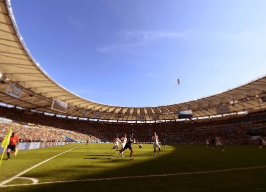 Maracanã Stadium Rio 2016 building Brasil
