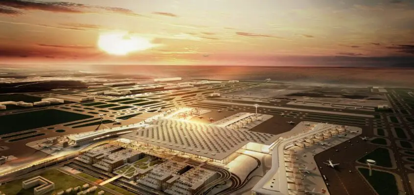 New Istanbul Airport Building Design: Terminal