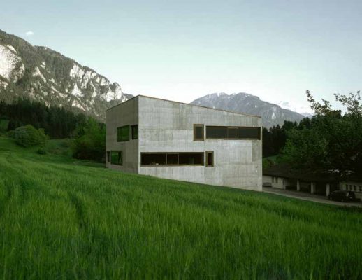 Paspels School Building by Valerio Olgiati