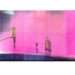 Piccadilly Circus London painting by Adrian Welch