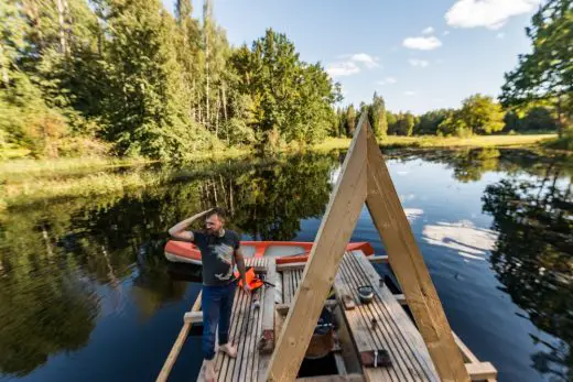 VEETEE Floating Structures in Soomaa Forests