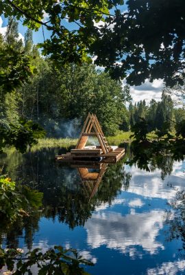 VEETEE Floating Structures in Soomaa Forests