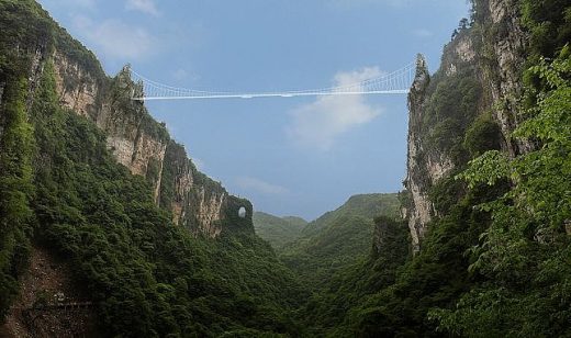 Zhangjiajie National Forest Park Glass Bridge