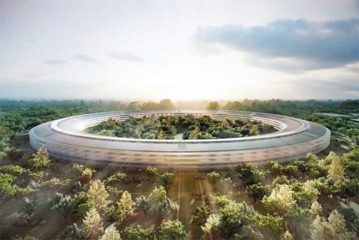 Apple Campus 2 Cupertino HQ building