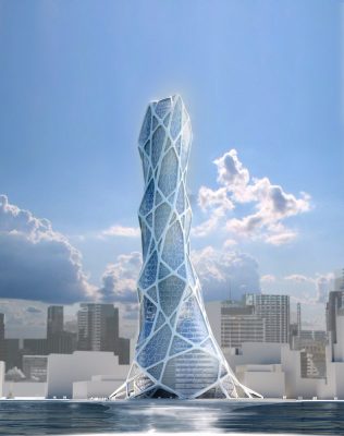 Bionic Tower building design by LAVA