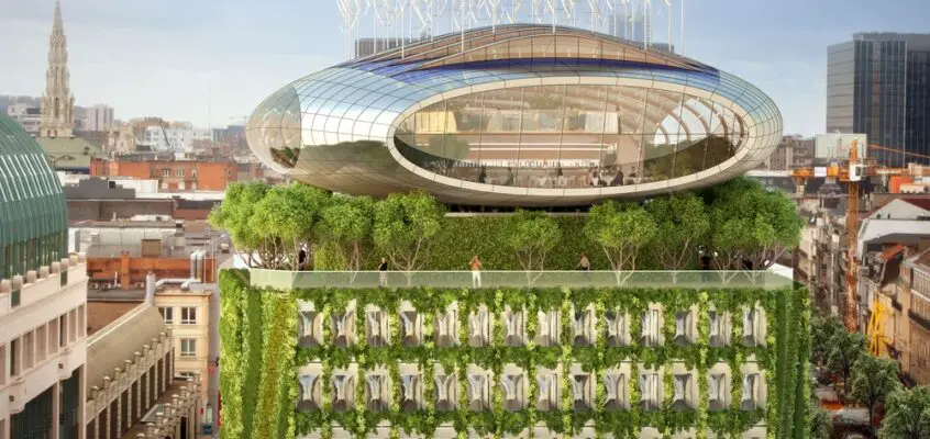 Botanic Center Bloom Brussels building design