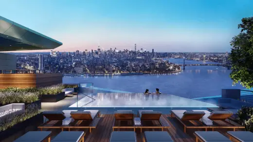 Brooklyn Point 138 Willoughby Street infinity pool