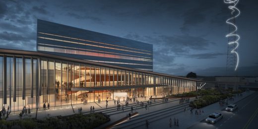 Buddy Holly Hall of Performing Arts and Sciences by Diamond Schmitt Architects