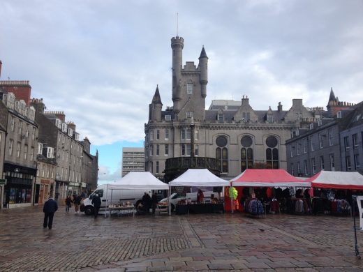 Castlegate Aberdeen Citadel building