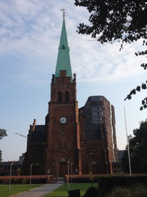 Church to west of Panum Complex Extension