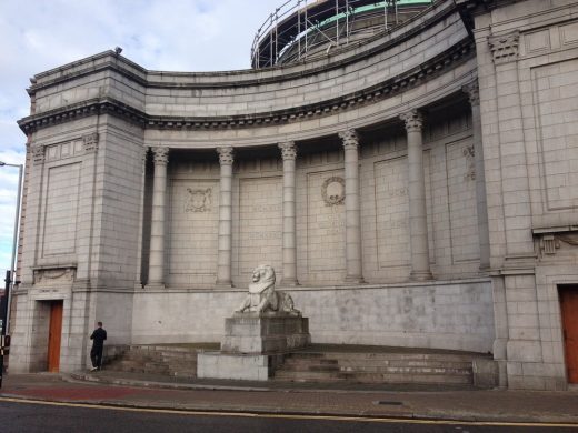 Cowdray Hall war memorial and building