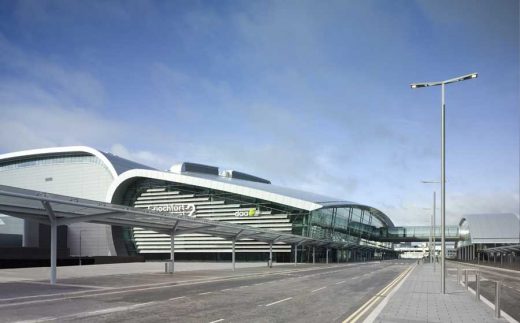 Dublin T2 Airport building Ireland