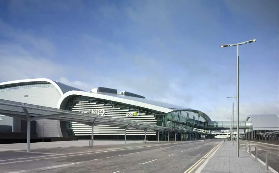Dublin T2 Airport building Ireland