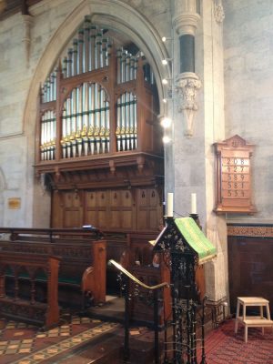 St. Alban's Church Copenhagen interior