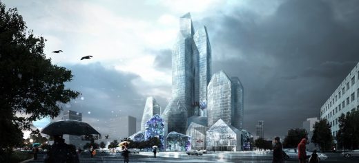 Harbin Ice Hotel building design China by LAVA