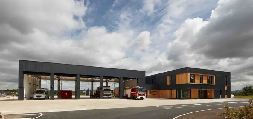 Hicks Gates Fire Station in Keynsham