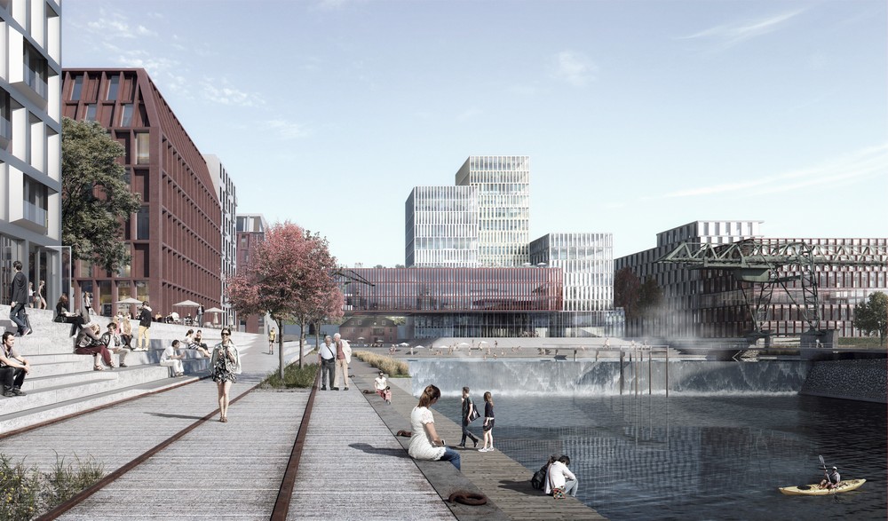 Cologne Architects Industrial Harbour Redevelopment
