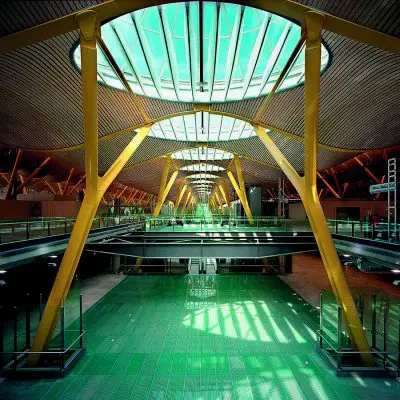 Madrid Airport New Terminal Area building