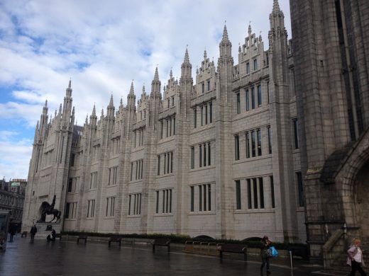 Marischal College Aberdeen building facade
