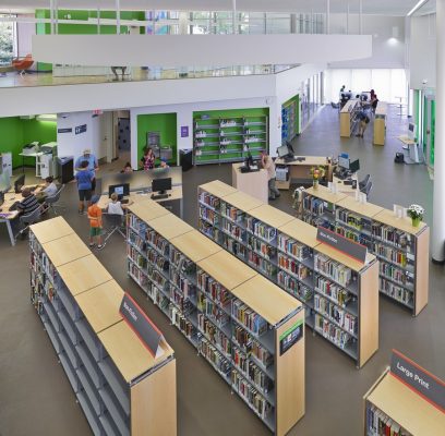 New Highlands Branch Library in Edmonton