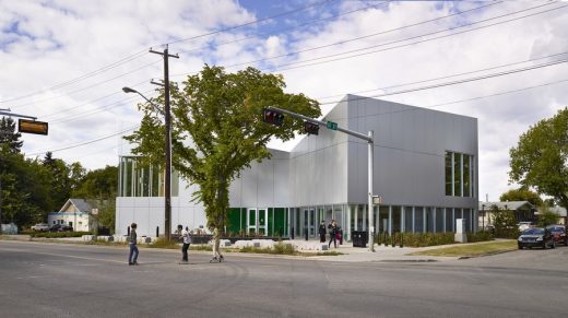 New Highlands Branch Library Edmonton building