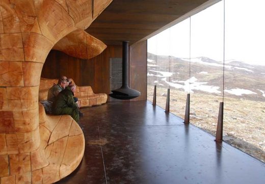 Tverrfjellhytta, Norwegian Wild Reindeer Centre Pavilion