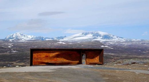 Norwegian Wild Reindeer Centre Pavilion building