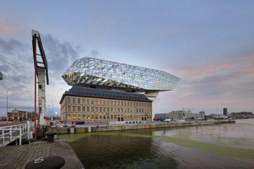 Port House in Antwerp building