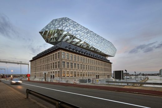 Port House in Antwerp building