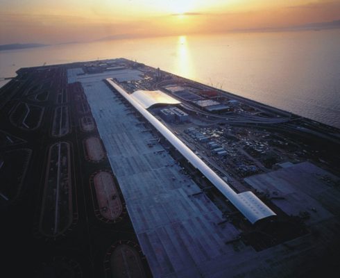 Kansai International Airport Terminal Building, Japan, by Renzo Piano Architect