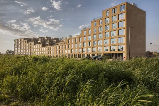 Smiley Zeeburgereiland Apartment Complex design by Studioninedots Architects