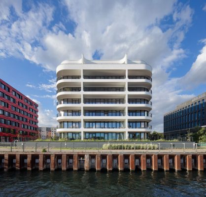 Berlin Stralauer Allee Apartment Building