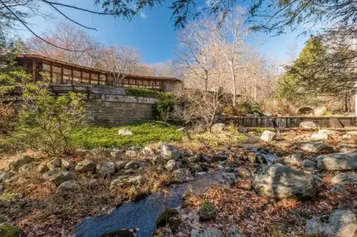 Frank Lloyd Wright Tirranna home in New Canaan